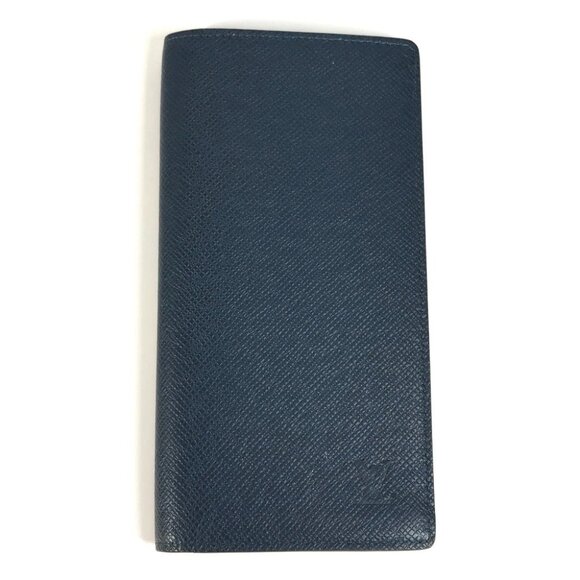 LOUIS VUITTON M33404 Taiga Portefeuille Ron Long Wallet Bifold Flap Long Wallet - Picture 1 of 16